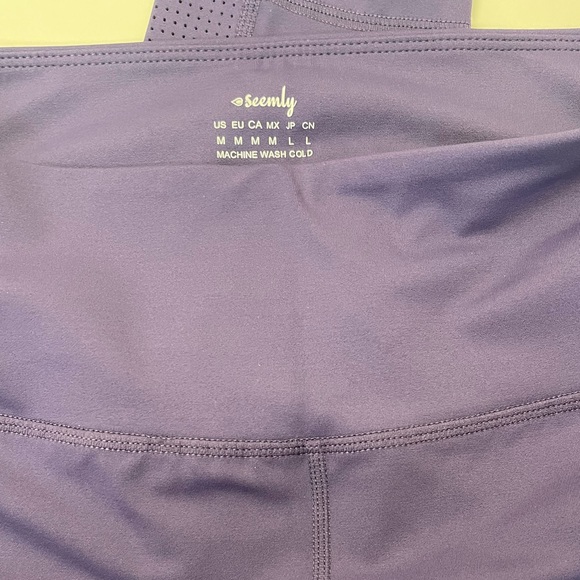 🆕 stylish purple Seemly activewear 🆕 - Picture 4 of 4